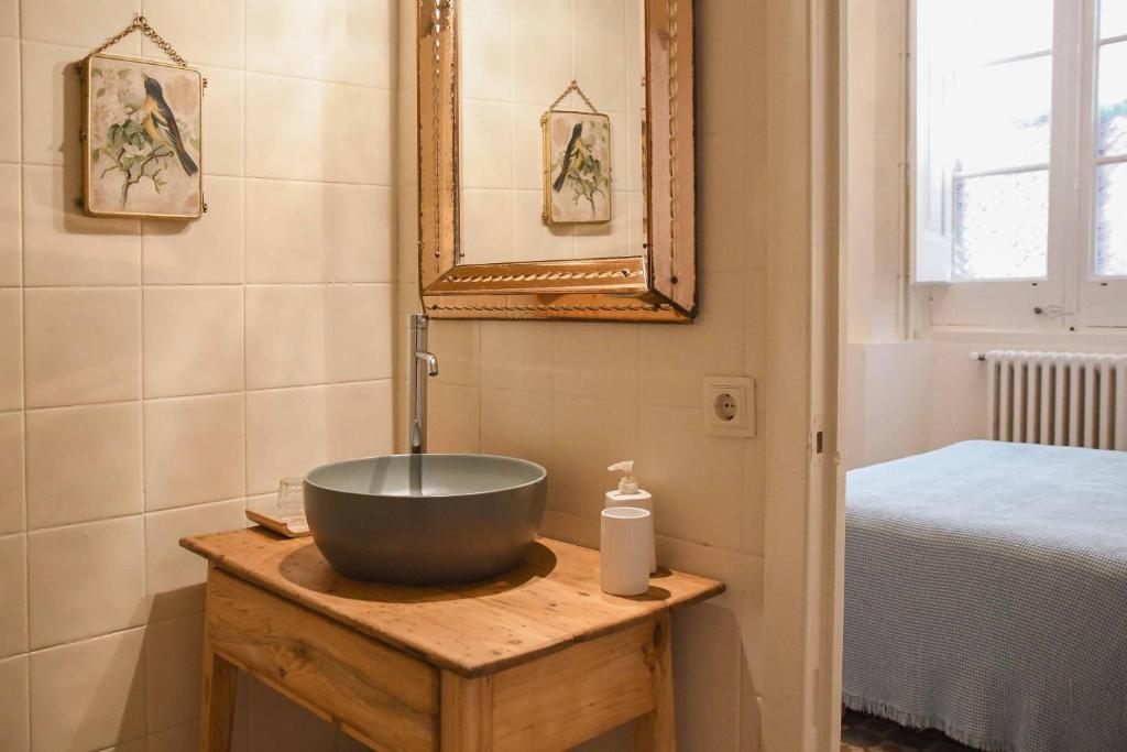 Postel nebo postele na pokoji v ubytování Hotel Aiguaclara
