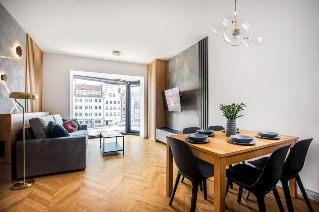 Posedenie v ubytovaní Apartament DEO PLAZA