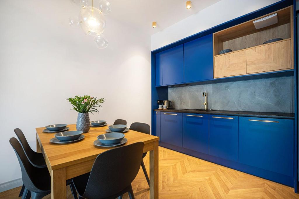 Kuchyňa alebo kuchynka v ubytovaní Apartament DEO PLAZA