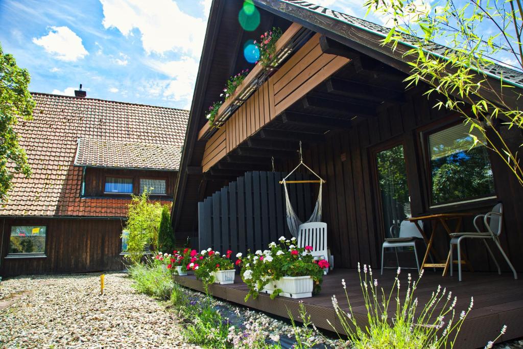 Zahrada ubytování Das Waldhaus