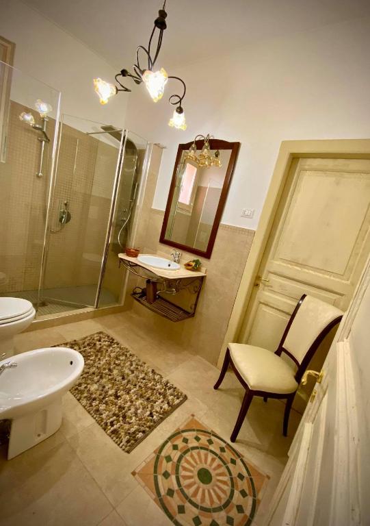 Koupelna v ubytování B&B Diana