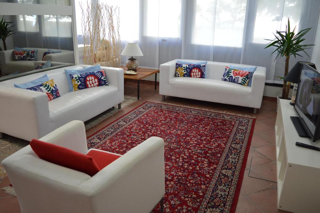 Część wypoczynkowa w obiekcie Hotel Merano