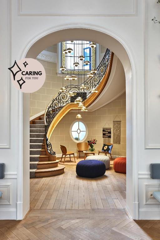 Posezení v ubytování Hygge Hotel