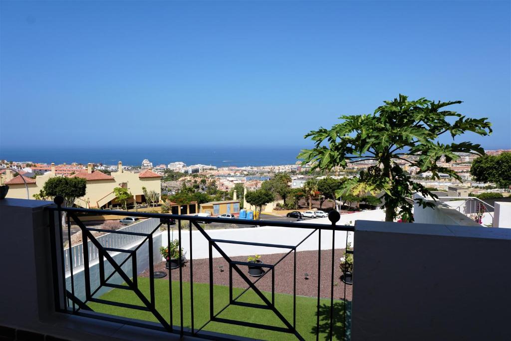 A balcony or terrace at Panoramic View Balcón del Atlántico