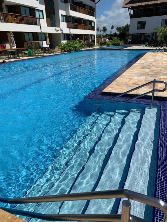  Flat Térreo Frente Piscina