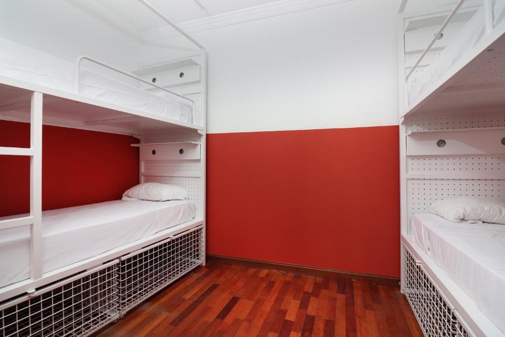 Postel nebo postele na pokoji v ubytování Feel Hostels City Center