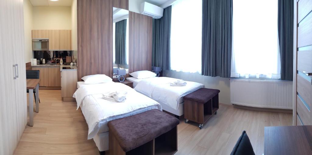 Metropolis Apartamenty Centrum - Superior Double Or Twin Room With City View