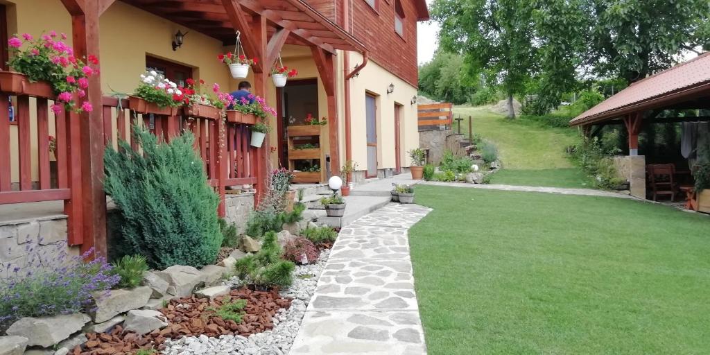 Zahrada ubytování Penzión Čergov