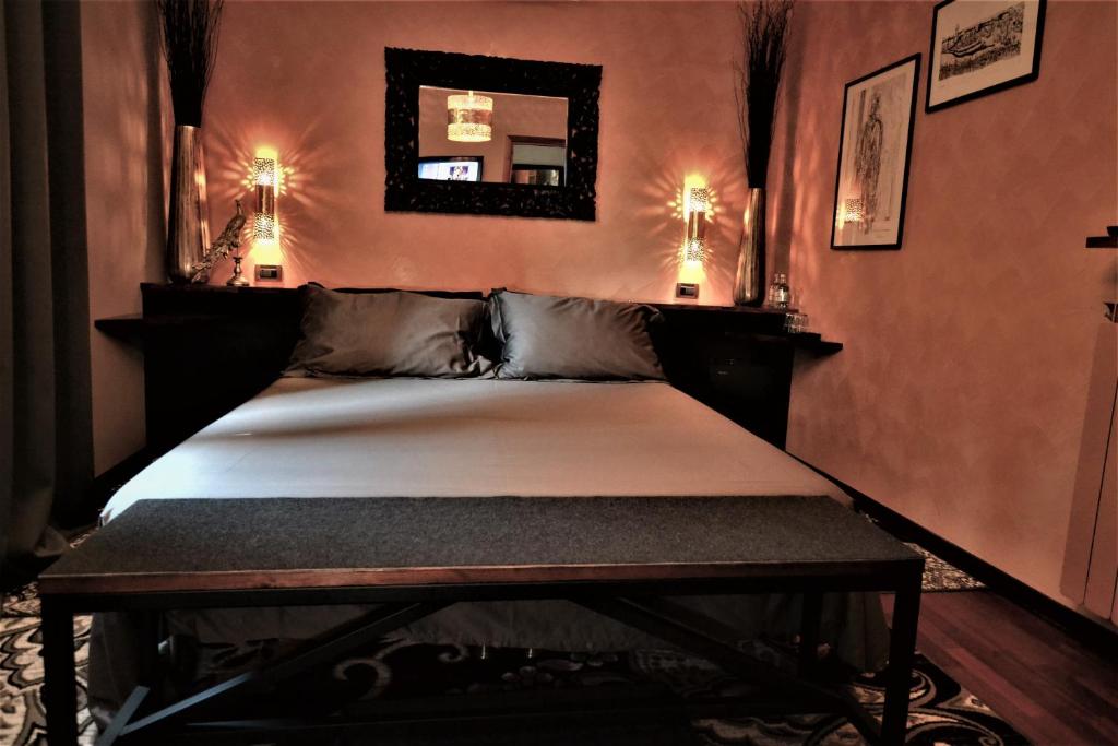 Postel nebo postele na pokoji v ubytování Triestè59 B&B