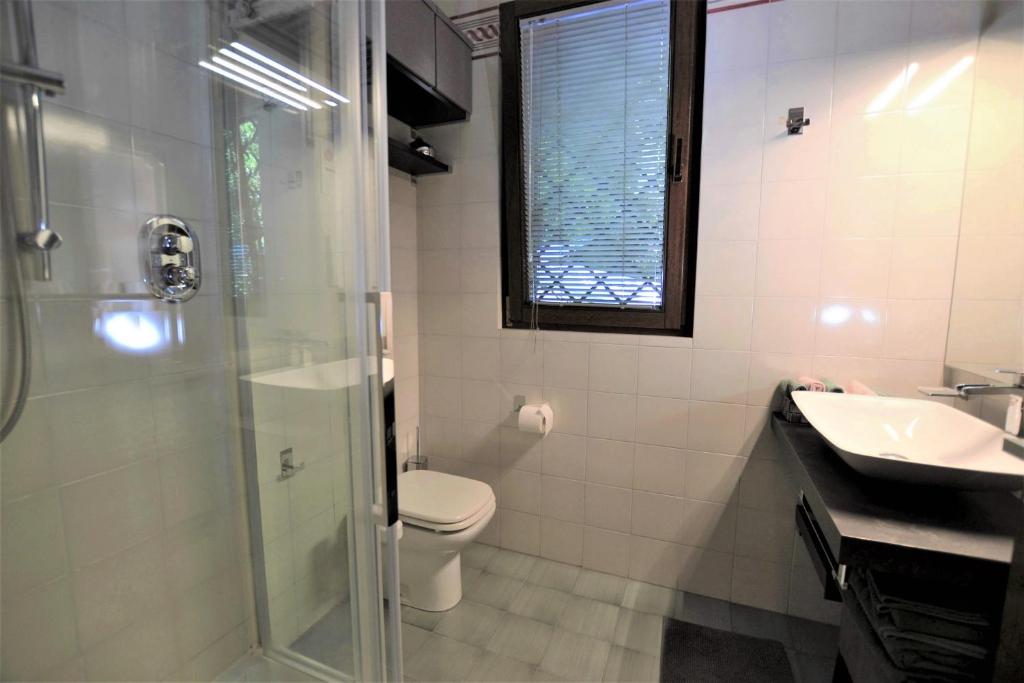 Koupelna v ubytování Triestè59 B&B