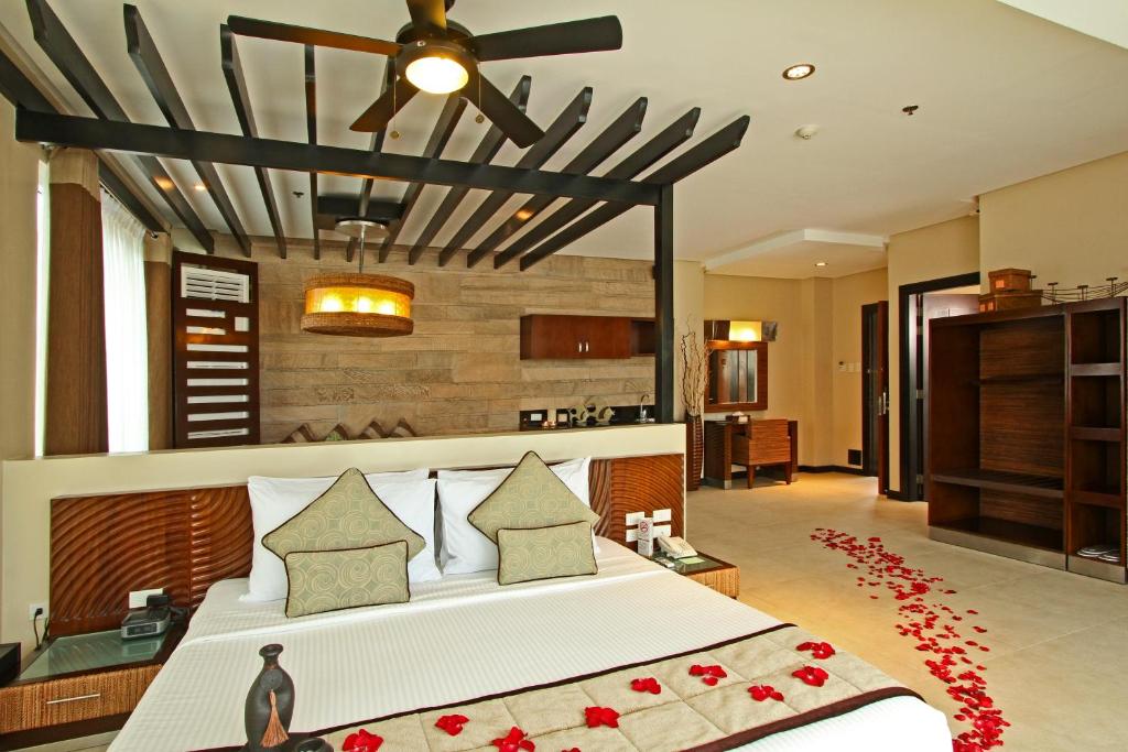 Kuchyň nebo kuchyňský kout v ubytování Two Seasons Boracay Resort