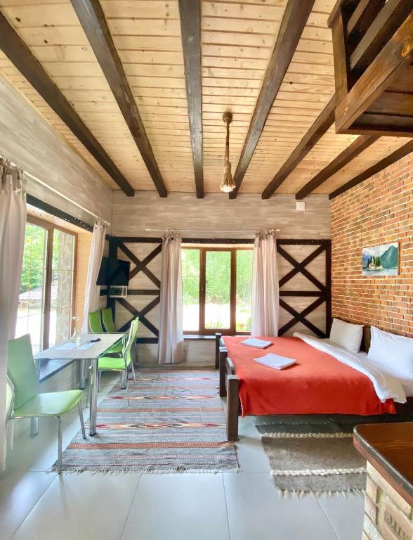 Nad Prutom Apartment - Salle Familiale Avec Vue Sur La Montagne