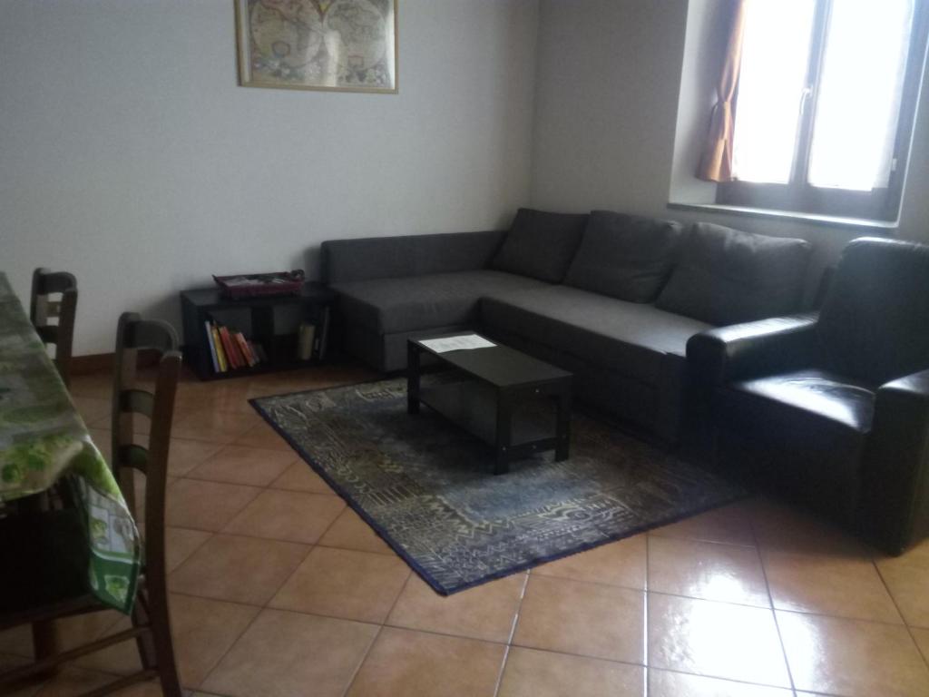 Posezení v ubytování La corte del pane