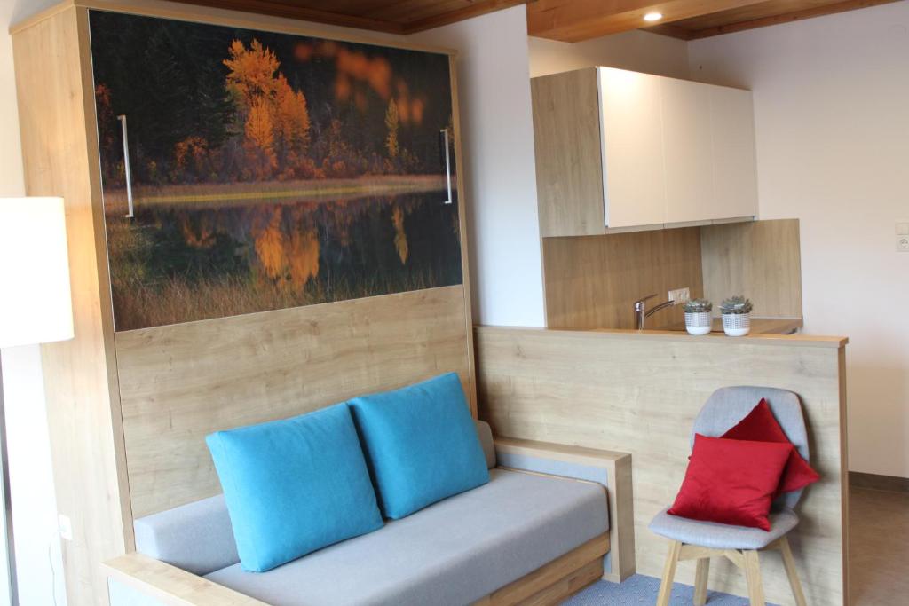 Posezení v ubytování Apartment Panorama