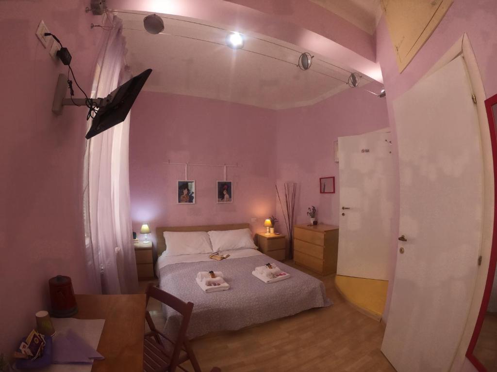 Postel nebo postele na pokoji v ubytování Valerie