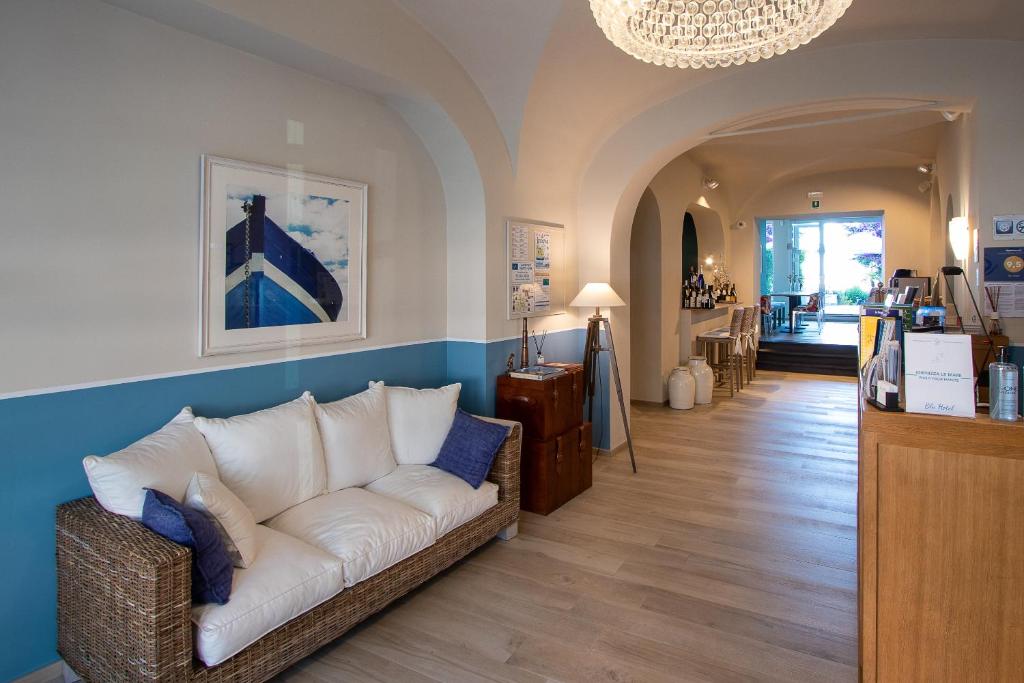 Posezení v ubytování Blu Hotel