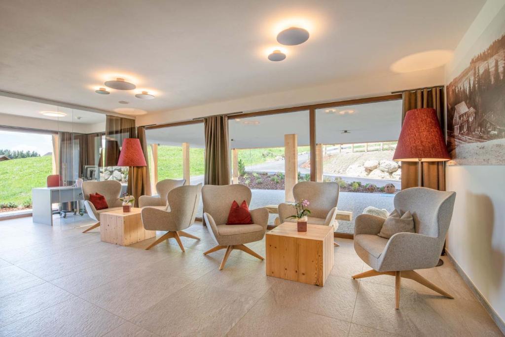 Posezení v ubytování Hotel Seelaus