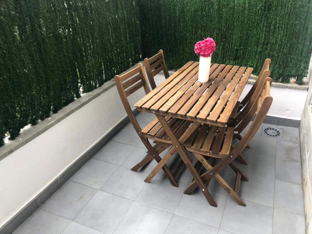 Balkón nebo terasa v ubytování Piso Noray