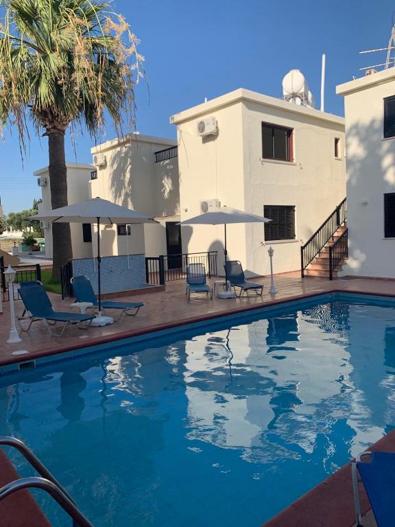 Bazén v ubytování Seashell Apartments nebo v jeho okolí