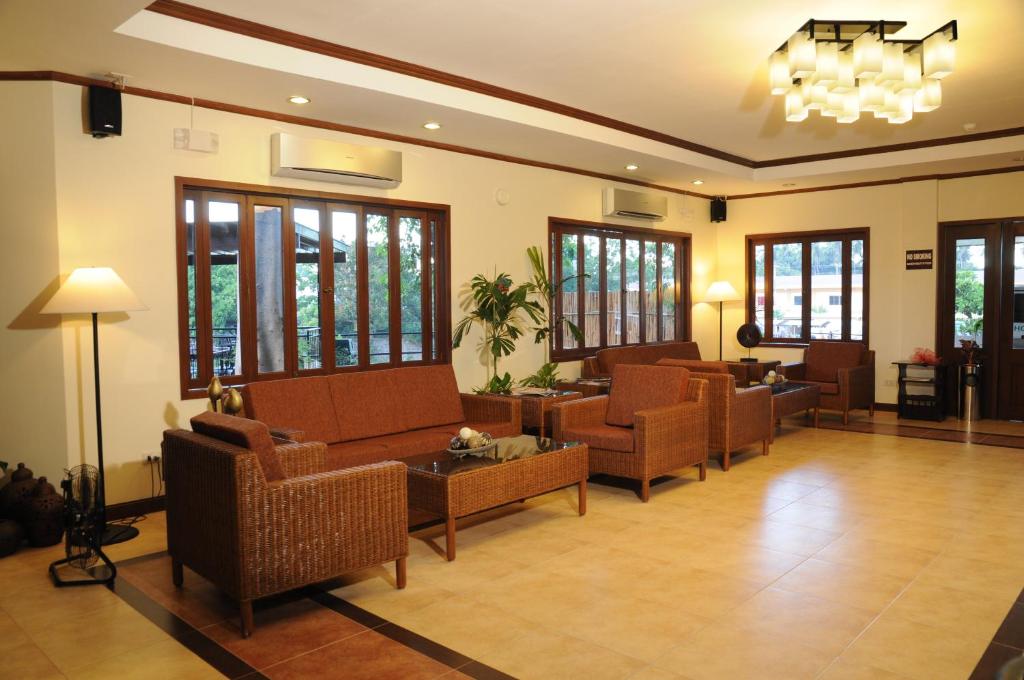 Posezení v ubytování Hotel Tropika