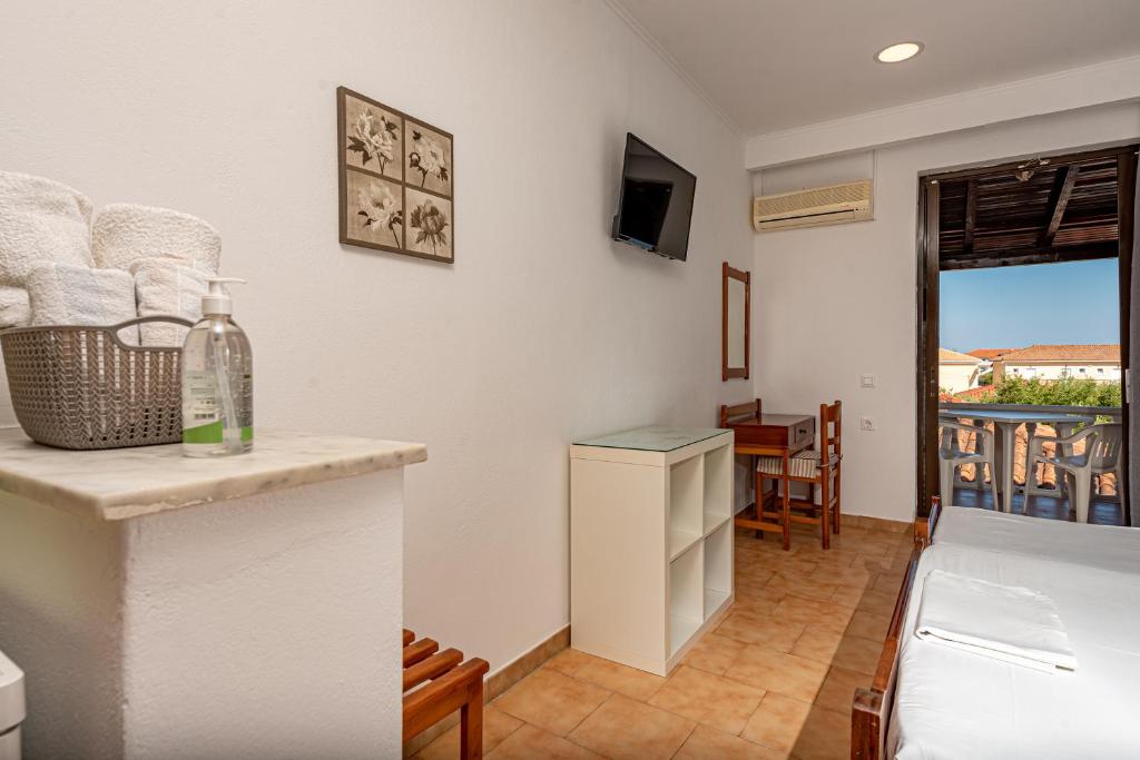 TV in/ali zabaviščno središče v nastanitvi Metsovo Studios