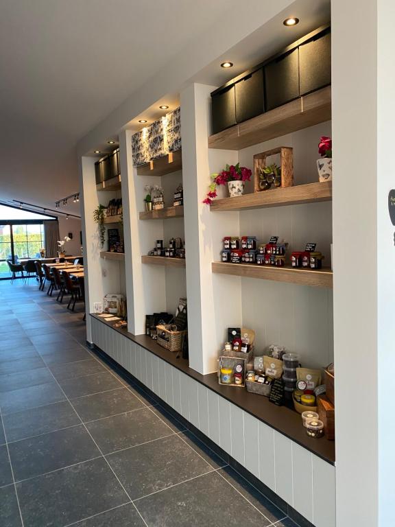 Kuchyň nebo kuchyňský kout v ubytování B&B 't Motjeshof