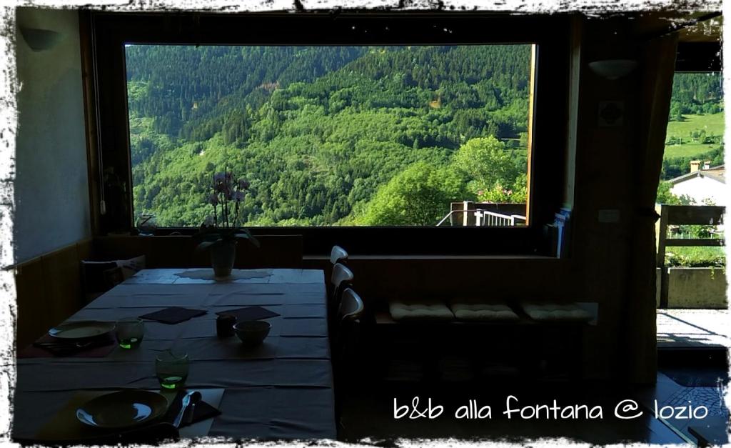 Nespecifikovaný výhled na hory nebo výhled na hory při pohledu z bed and breakfast