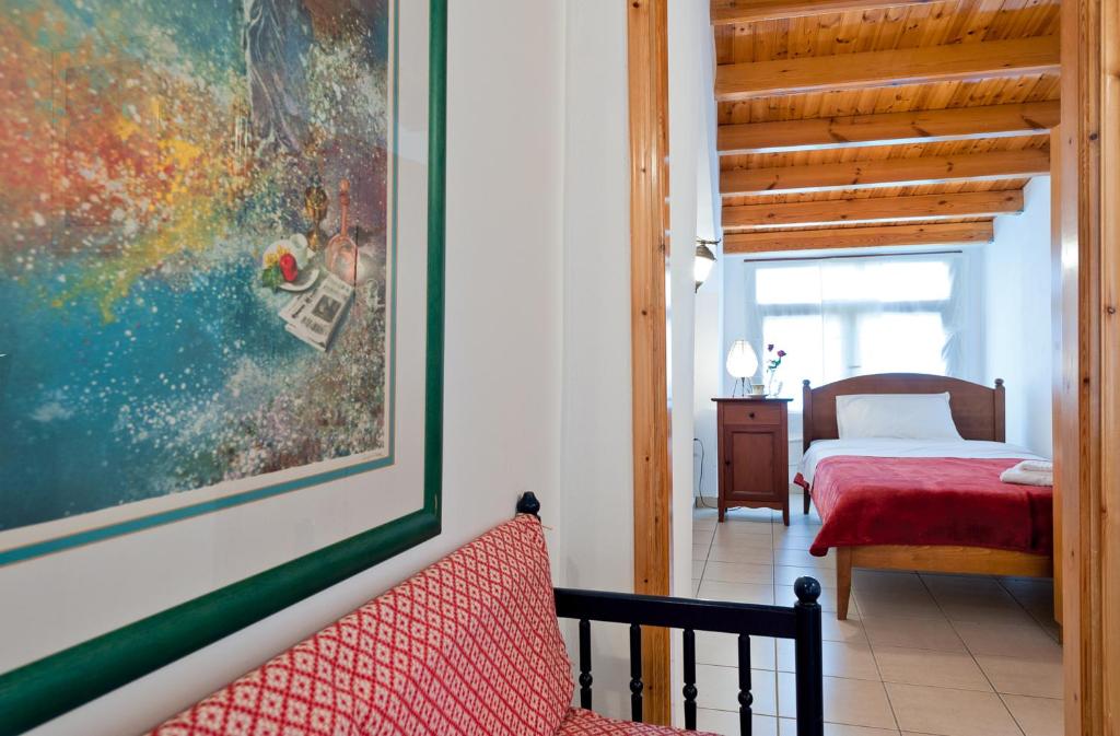Łóżko lub łóżka w pokoju w obiekcie Odyssey House