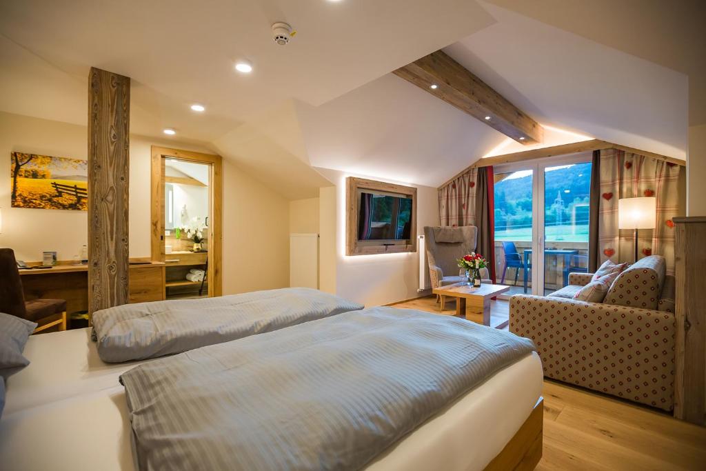 Posezení v ubytování Hotel Friedenseiche
