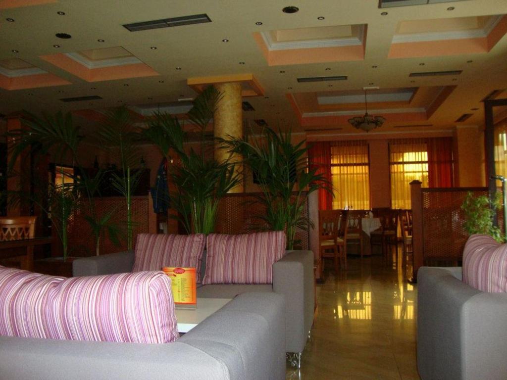 Posezení v ubytování Hotel Colombo Elbasan