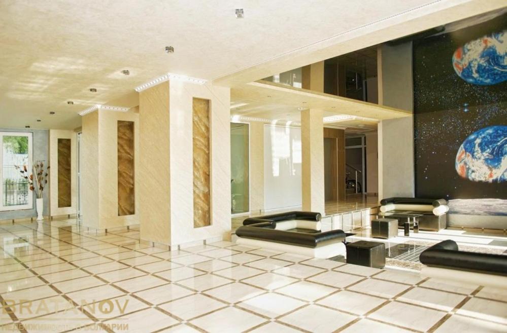A seating area at Уютные Апартаменты VIP PARK