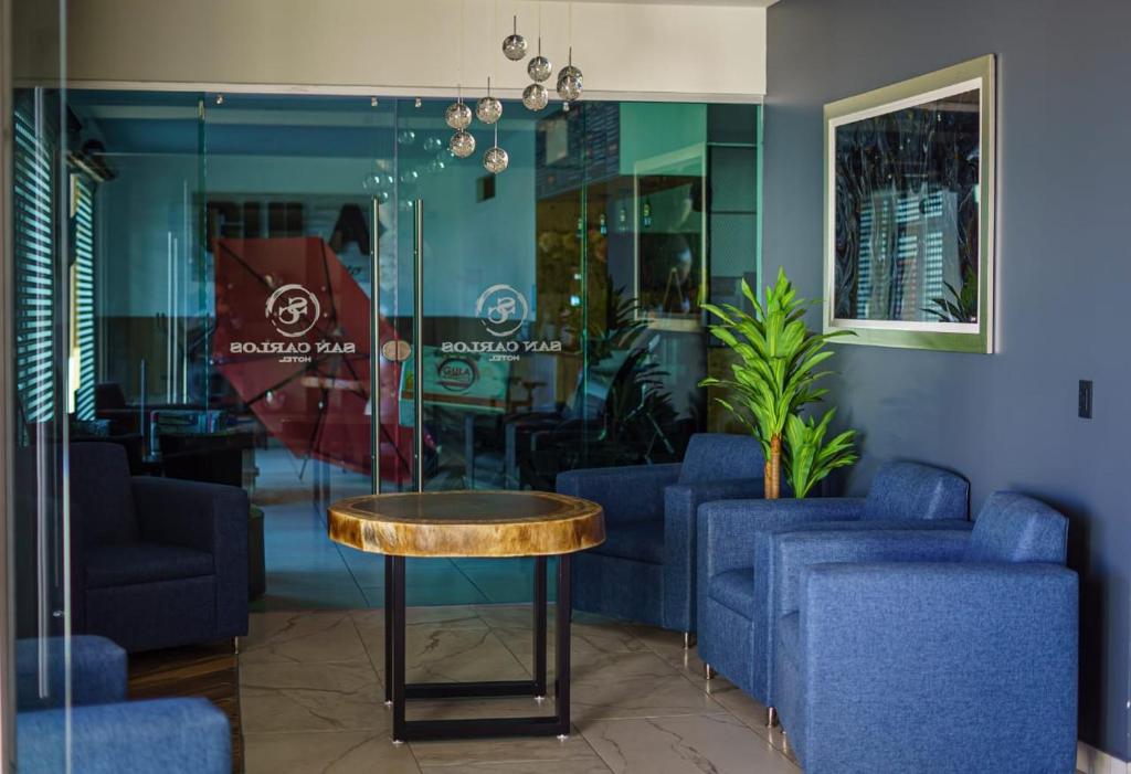 Posezení v ubytování Hotel San Carlos