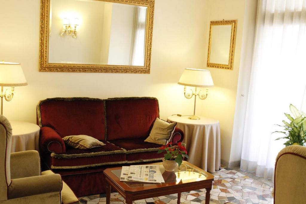 Posezení v ubytování Hotel Genio