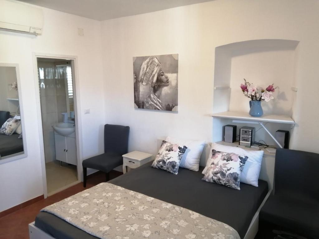 Postel nebo postele na pokoji v ubytování Viola rooms