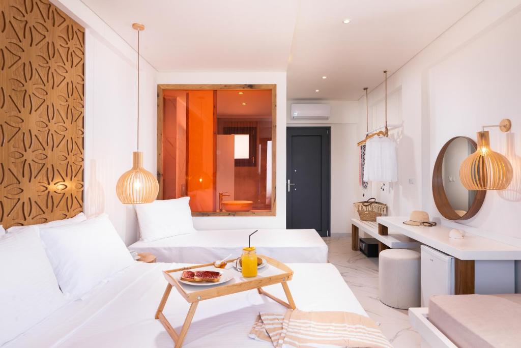 Posezení v ubytování Acron Suites