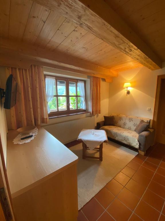 Posezení v ubytování Gästehaus Grauss