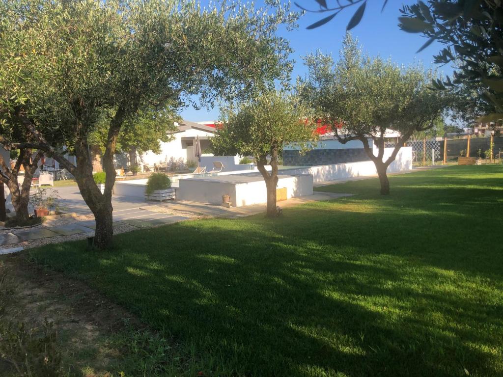 Zahrada ubytování Il Platano Residenza Rurale