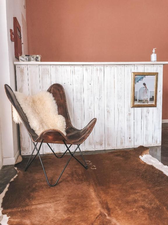 Posezení v ubytování BOHO Bohemian Boutique Hotel