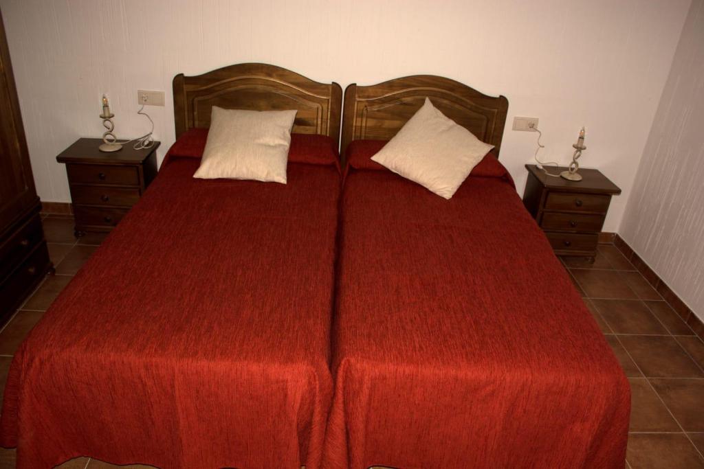 Posteľ alebo postele v izbe v ubytovaní Casa Rural Consuelo