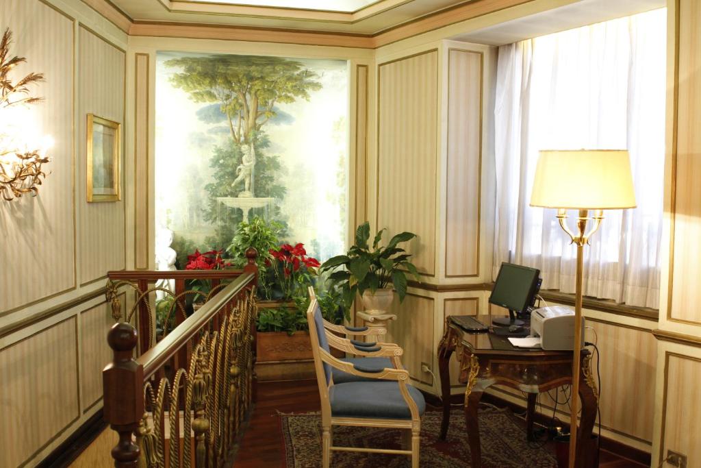 Posezení v ubytování Hotel Eliseo