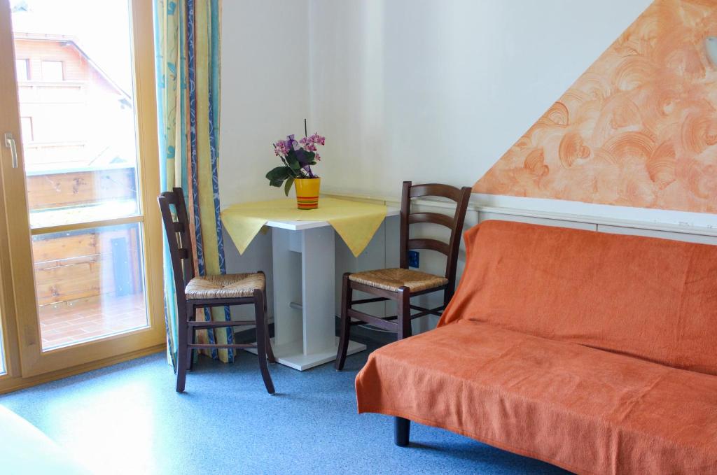 Area soggiorno di Pension Lärchenhof