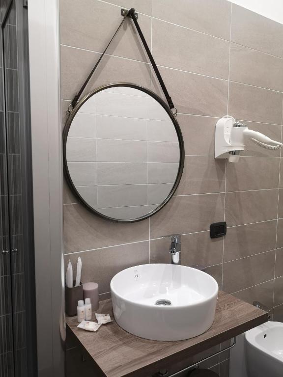 Kúpeľňa v ubytovaní Doria Suites Napoli