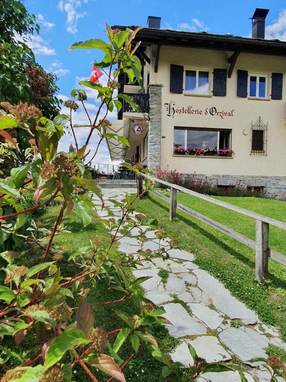 Zahrada ubytování Hostellerie d'Orzival