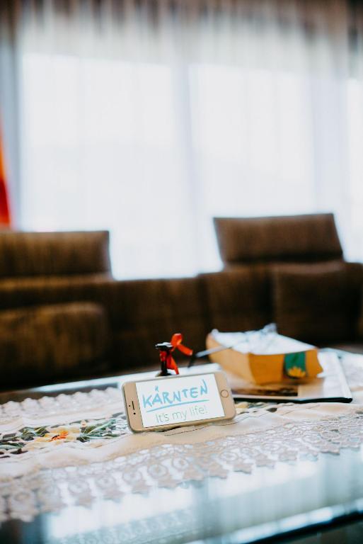 Posezení v ubytování Ferienwohnung Vidmar