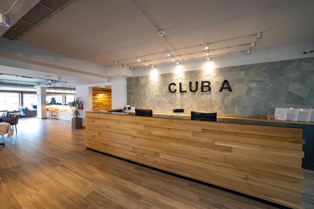 The lobby or reception area at Hotel Club A Kopaonik