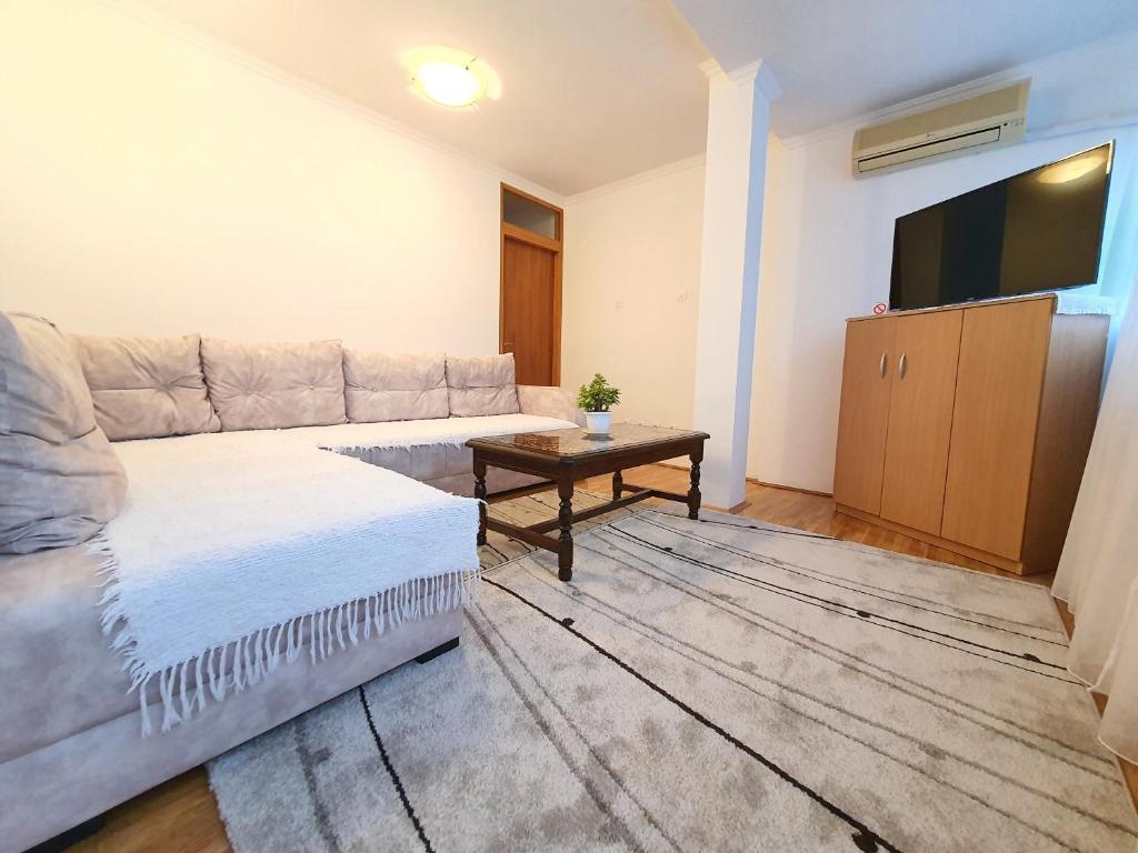Postel nebo postele na pokoji v ubytování Apartman Rosic