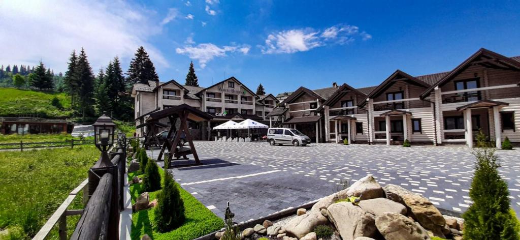 Budova, kde se hotel nachází