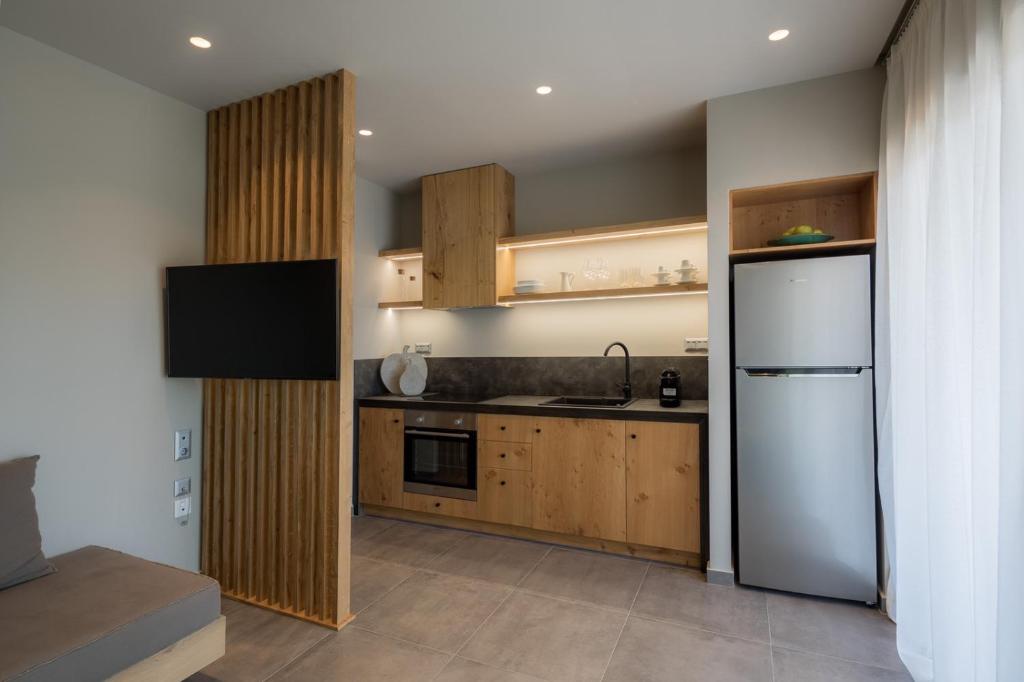 A kitchen or kitchenette at Costa D' Ifesto