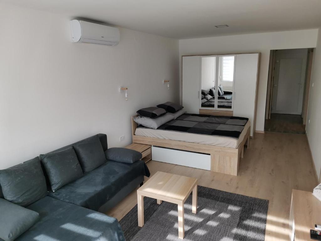 Posezení v ubytování Sweet Life Apartman