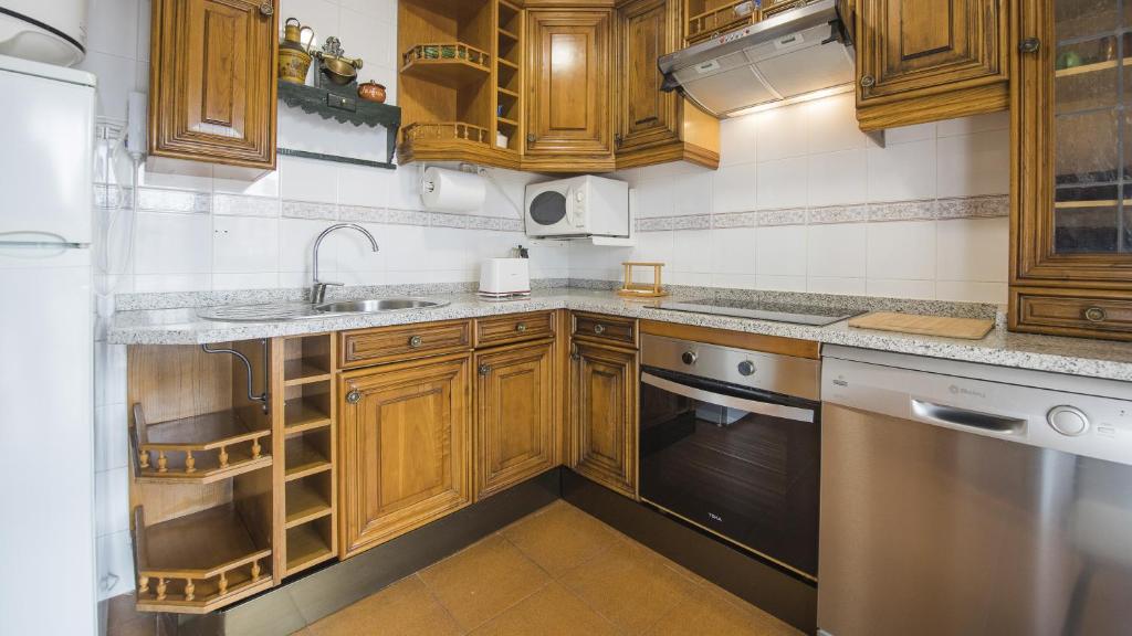 Kuchyňa alebo kuchynka v ubytovaní Casa Albanta